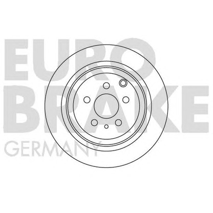 Фото Тормозной диск EUROBRAKE 5815209943