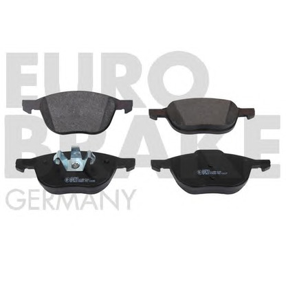 Photo Brake Pad Set, disc brake EUROBRAKE 5502222561