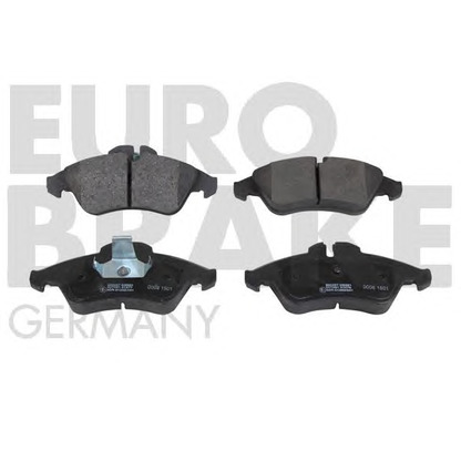 Photo Brake Pad Set, disc brake EUROBRAKE 5502223327