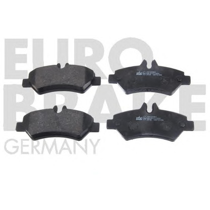Photo Kit de plaquettes de frein, frein à disque EUROBRAKE 5502223363