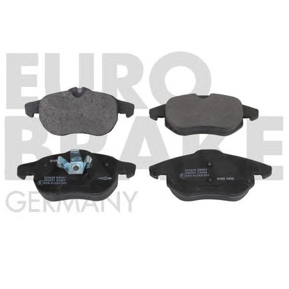 Photo Kit de plaquettes de frein, frein à disque EUROBRAKE 5502223628