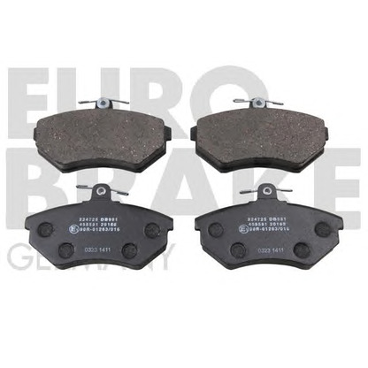 Photo Brake Pad Set, disc brake EUROBRAKE 5502224725
