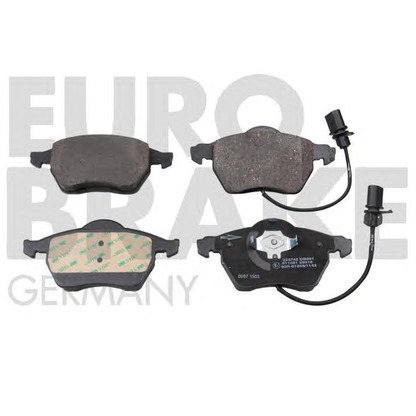Photo Brake Pad Set, disc brake EUROBRAKE 5502224742