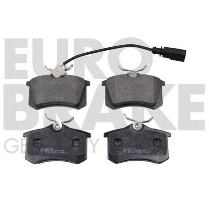 Photo Brake Pad Set, disc brake EUROBRAKE 5502224755