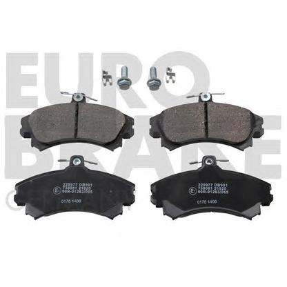 Photo Brake Pad Set, disc brake EUROBRAKE 5502229977