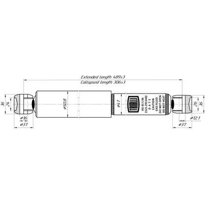 Foto Stoßdämpfer TRIALLI AG01506