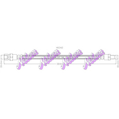 Foto Flessibile del freno Brovex-Nelson H0342