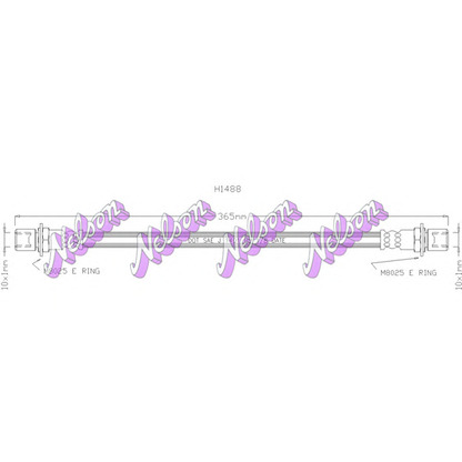 Photo Brake Hose Brovex-Nelson H1488