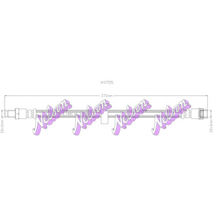 Photo Brake Hose Brovex-Nelson H3755