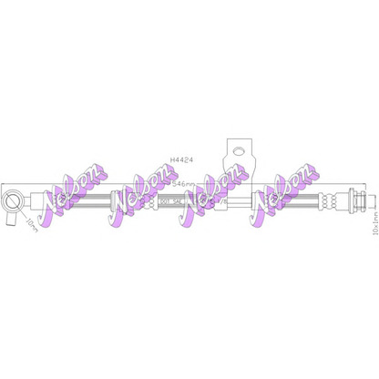 Photo Brake Hose Brovex-Nelson H4424