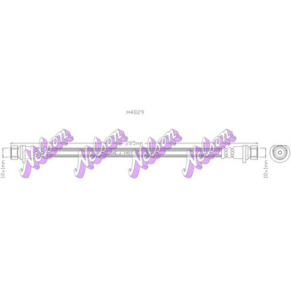 Photo Brake Hose Brovex-Nelson H4829