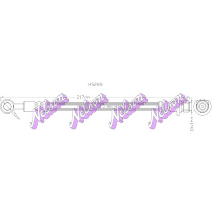 Foto Tubo flexible de frenos Brovex-Nelson H5288