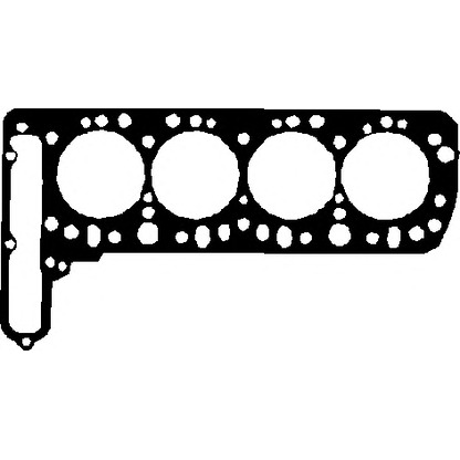 Photo Gasket, cylinder head WILMINK GROUP WG1086087