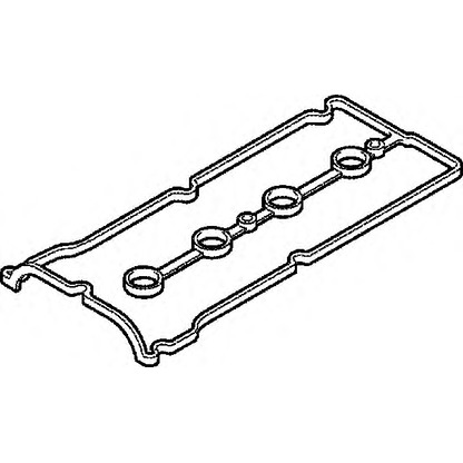 Photo Gasket, cylinder head cover WILMINK GROUP WG1190977