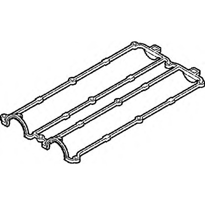 Photo Gasket, cylinder head cover WILMINK GROUP WG1085249