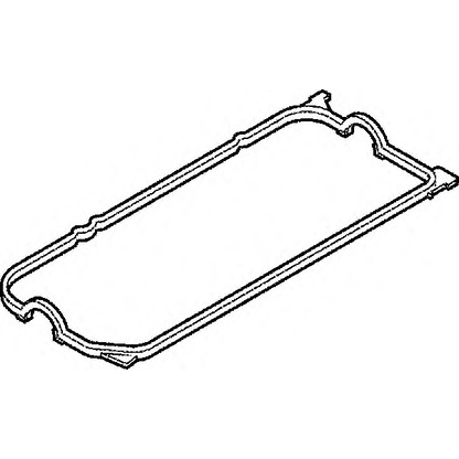 Photo Gasket, cylinder head cover WILMINK GROUP WG1086428