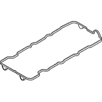 Photo Gasket, cylinder head cover WILMINK GROUP WG1195752