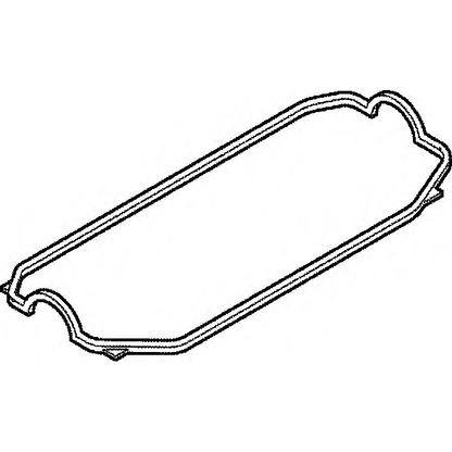 Photo Gasket, cylinder head cover WILMINK GROUP WG1086435