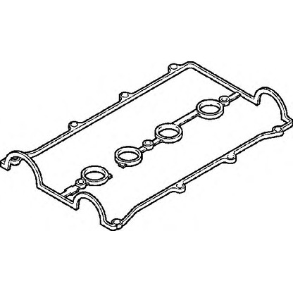 Photo Gasket, cylinder head cover WILMINK GROUP WG1193007
