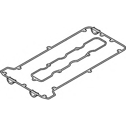 Photo Gasket Set, cylinder head cover WILMINK GROUP WG1085839