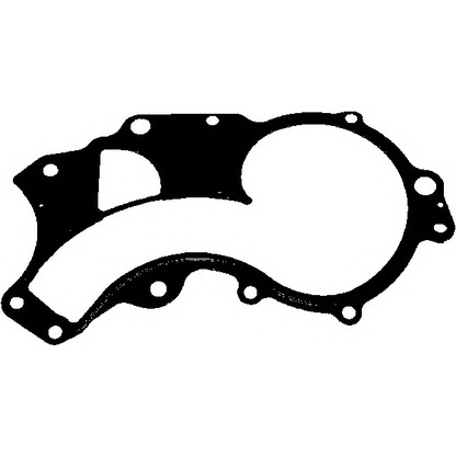 Photo Gasket, water pump WILMINK GROUP WG1190387