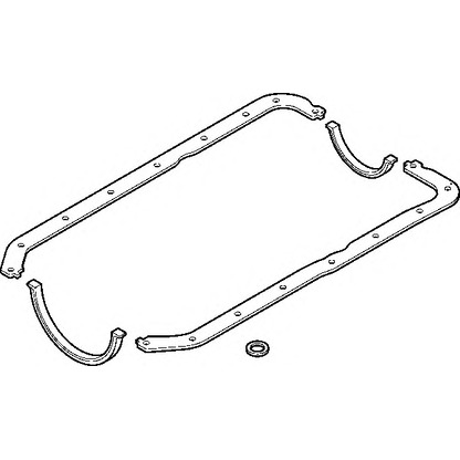 Photo Gasket Set, wet sump WILMINK GROUP WG1085551