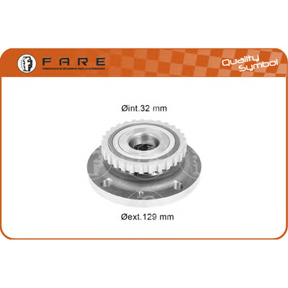 Photo Cap, wheel bearing FARE SA 11389