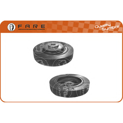 Photo Belt Pulley, crankshaft FARE SA 2851