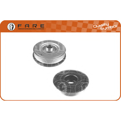 Photo Belt Pulley, crankshaft FARE SA 2956