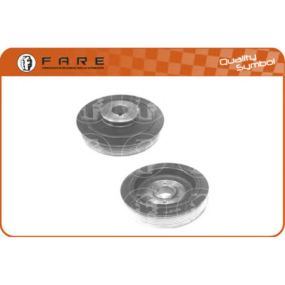 Photo Belt Pulley, crankshaft FARE SA 2981