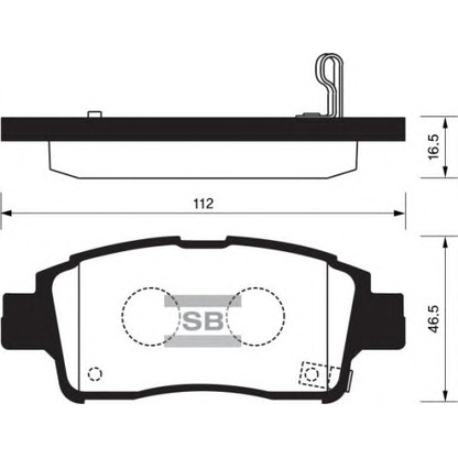 Foto Kit pastiglie freno, Freno a disco FI.BA FBP1230