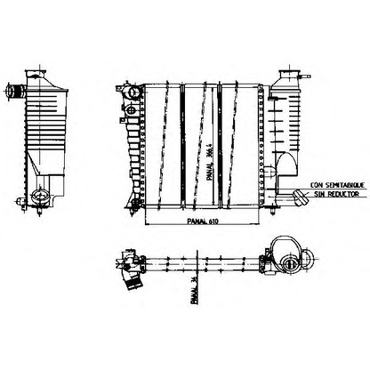 Photo Radiateur, refroidissement du moteur ORDONEZ 1020039809