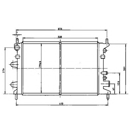 Photo Radiateur, refroidissement du moteur ORDONEZ 1020213808