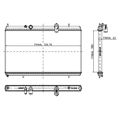 Foto Kühler, Motorkühlung ORDONEZ 1020664810