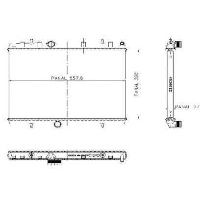 Photo Radiateur, refroidissement du moteur ORDONEZ 1020773815