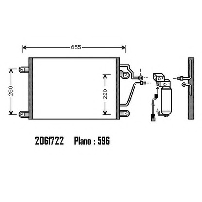 Photo Condenser, air conditioning ORDONEZ 2061722