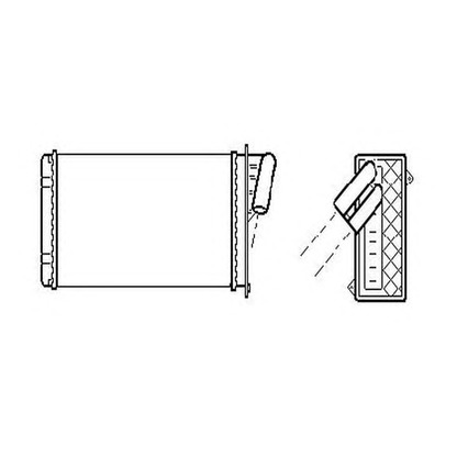 Photo Heat Exchanger, interior heating ORDONEZ 2061933