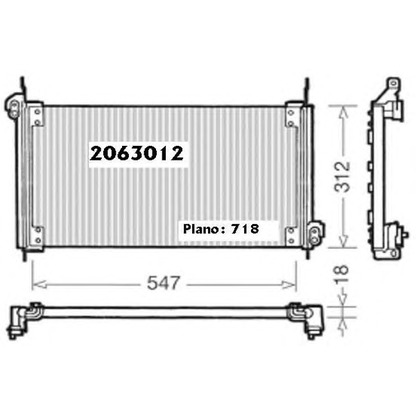 Photo Condenser, air conditioning ORDONEZ 2063012