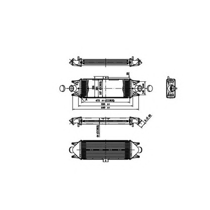 Photo Intercooler, charger ORDONEZ 2066532