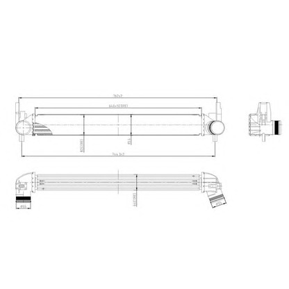 Photo Intercooler, échangeur ORDONEZ 2066569