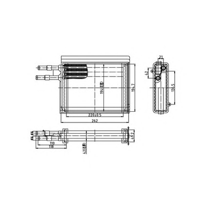 Photo Heat Exchanger, interior heating ORDONEZ 2066902