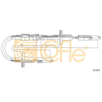 Photo Clutch Cable COFLE 10319