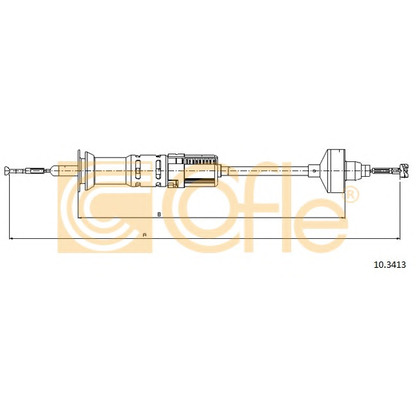 Photo Clutch Cable COFLE 103413