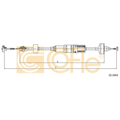 Photo Clutch Cable COFLE 103443
