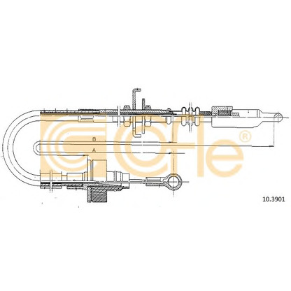 Photo Clutch Cable COFLE 103901