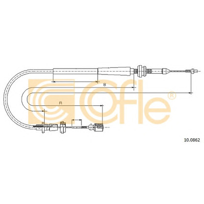 Photo Accelerator Cable COFLE 100862