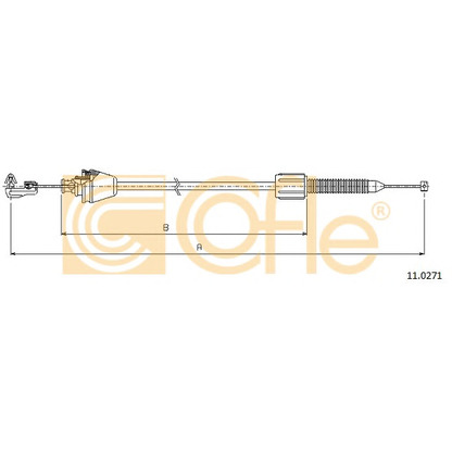 Photo Accelerator Cable COFLE 110271