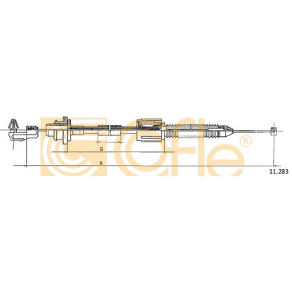 Photo Accelerator Cable COFLE 110283