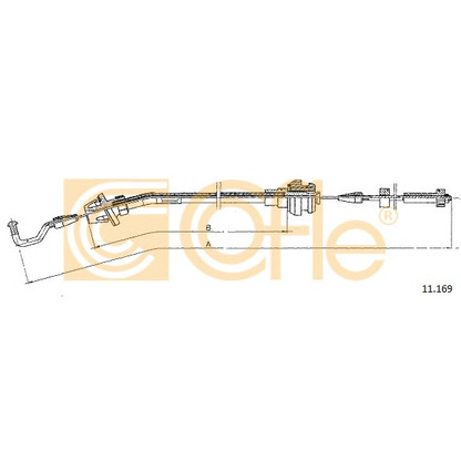 Photo Accelerator Cable COFLE 11169