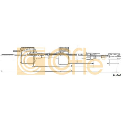 Photo Clutch Cable COFLE 11222